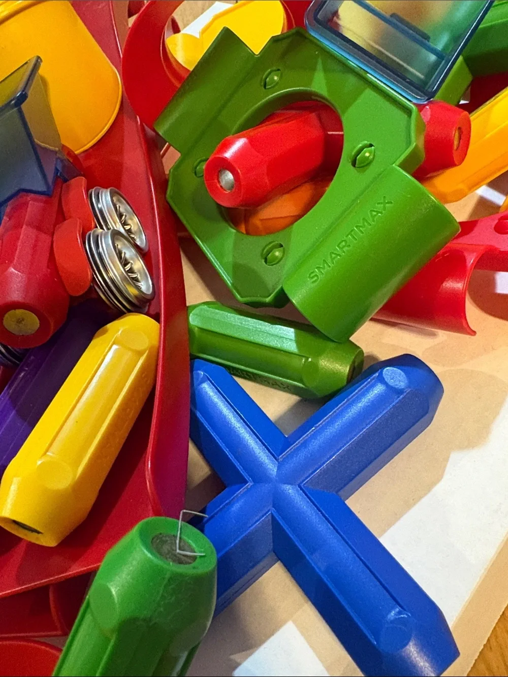 Colorful Construction Play Set for Kids - Primary Colors
